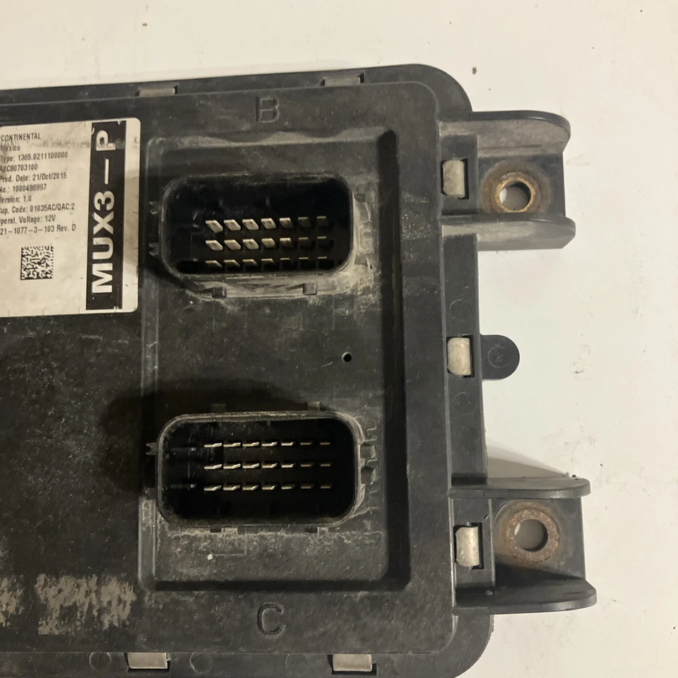 MÓDULO DE CONTROL DE CHASIS PACCAR CONTINENTAL Q21-1077-3-103 *LISTO PARA ENVIAR* Foto 4 de 4