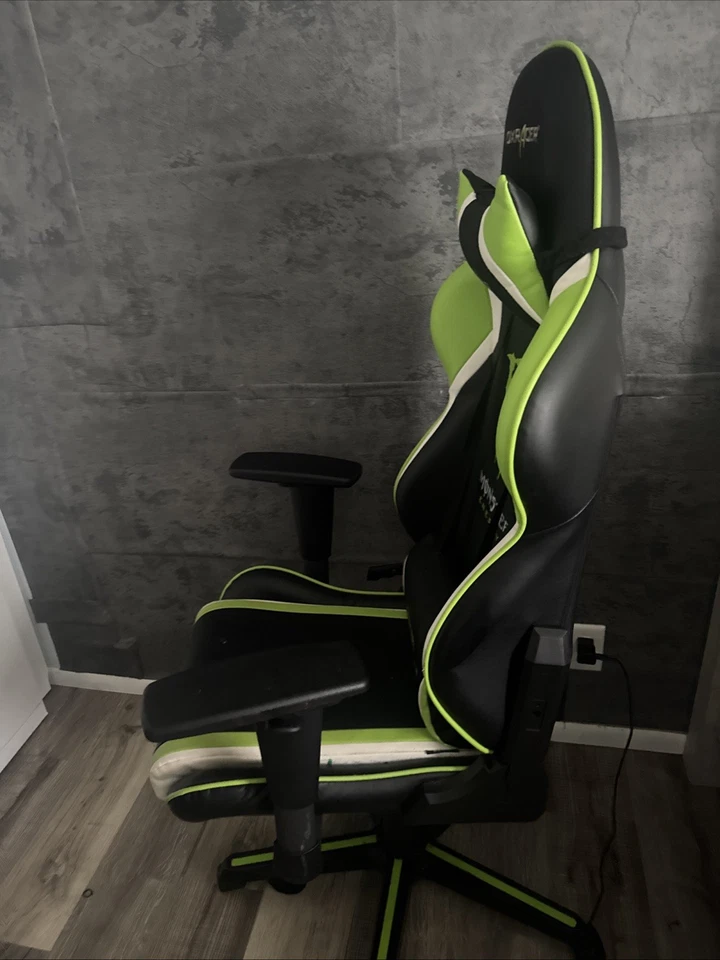 Silla Gaming Monster Energy En Excelente Estado Verde Y Negra!! Get Urs Now Foto 2 de 4