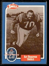 1988 Swell Greats #25 Art Donovan