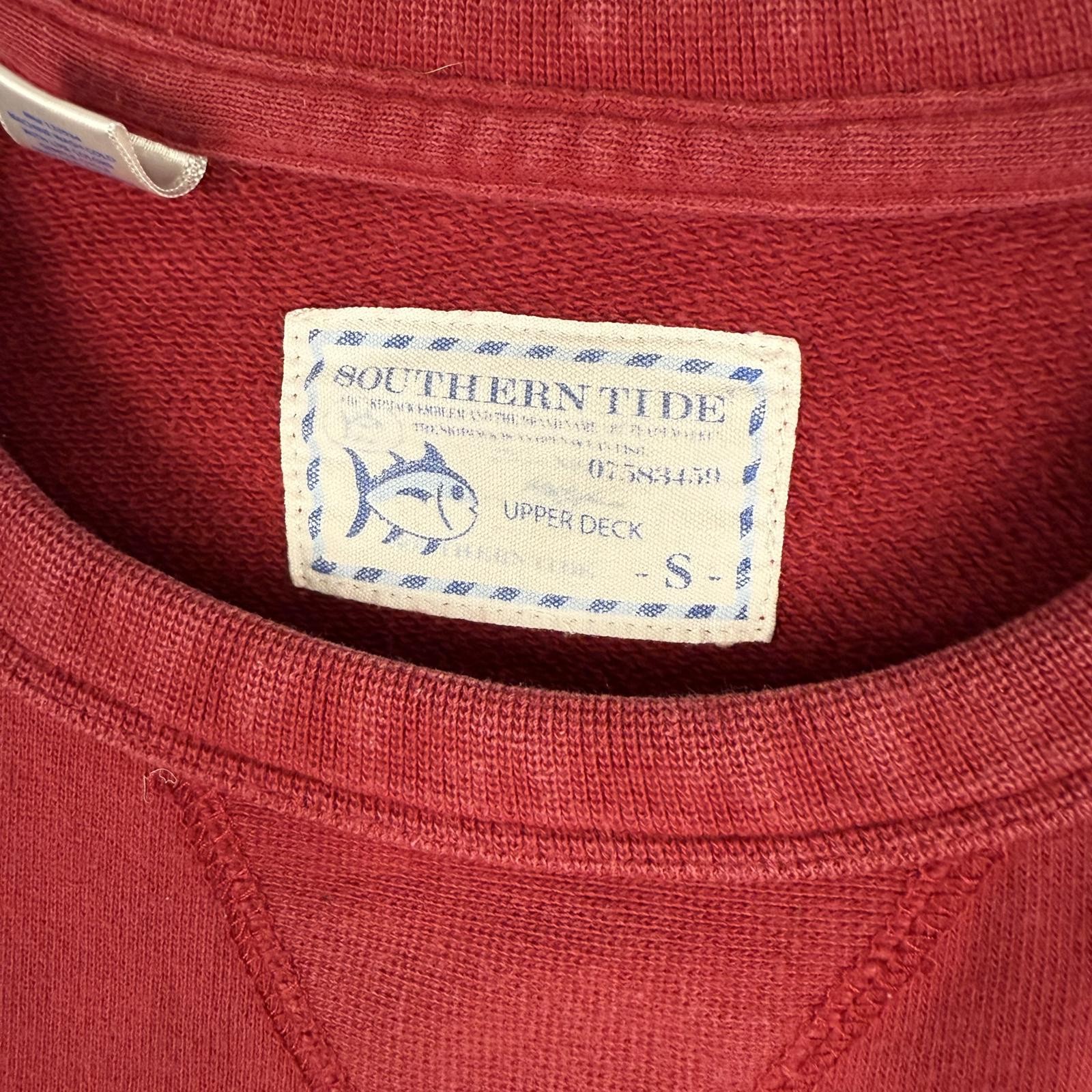 Southern Tide Men’s Solid Upper Deck Pullover Swe… - image 7