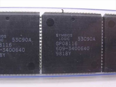 Symbios Logic 53C90A SCSI I/O Controller IC Chip 609-3400640 PLCC LSI