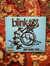 Blink 182 Signed Autograph CD One More Time Hoppus Barker DeLonge