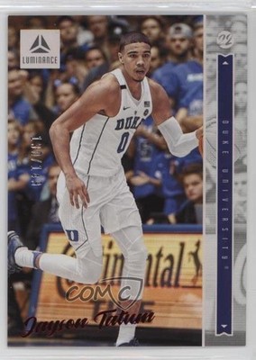 2022-23 Panini Chronicles Draft Picks Luminance Red 130/149 Jayson Tatum #49 o7m