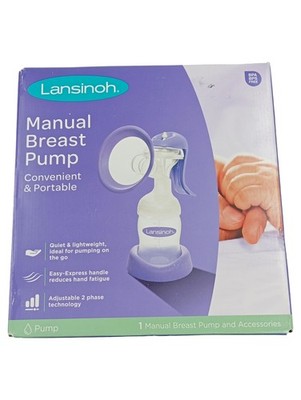 Lansinoh Handmilchpumpe Manual Breast Pump Muttermilchpumpe BPA-frei