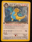 Dark Dragonite 5/82 1st Edition Holo Team Rocket WOTC 2000