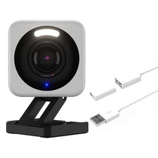 v4 with 20ft Extension Cable, 2.5K QHD IP65 Indoor/Outdoor Home Security Came...