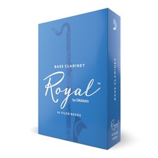 Royal by D'Addario Bass Clarinet Reeds, Strength 2.5, 10 Pack