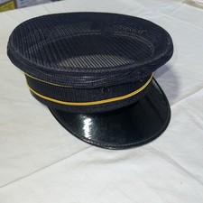 Railroad Conductor Hat Cap Wentworth Forman Co Size 7 5/8