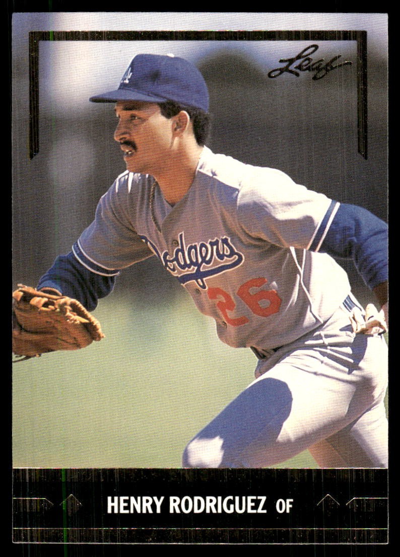 Henry Rodriguez 1991 Leaf #BC8 Dodgers FREE SHIPPING StackedPacks