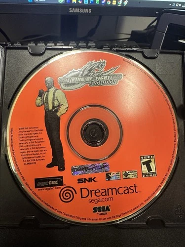 The King of Fighters Dream Match 1999 (Sega Dreamcast, 1999) **DISC ONLY**