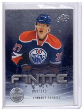 Lennart Petrell 2011-12 SPx Finite Rookies Card #F23 /249