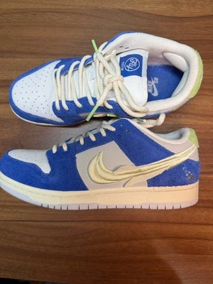 Nike SB Dunk Low Fly Streetwear Gardenia Sz 11 PreOwned/Used OG ALL 100%AUTHENTI Nike Dunk Low Pro SB x Fly Streetwear Gardenia Size 11.5 | eBay main image 2