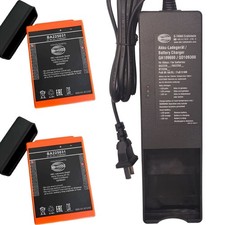 2x BA225031 6V 2100mAh Battery 1x Battery Charger For HBC Crane Remote