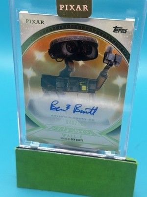 Wall-e 2025 Topps Pixar Gold  Encased Perfection Auto Ben Burtt 046/100!!!!