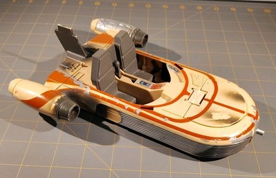 VINTAGE 1995 TONKA STAR WARS LUKE SKYWALKER S LAND SPEEDER TOY