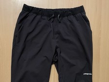 Patagonia Women’s Medium Charcoal Pants Recycled Polyester Style 24540FA21 BLK