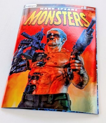  Mark Spears Monsters #8 A40 Foil Variant Cover Keenspot 2025 NM+ 