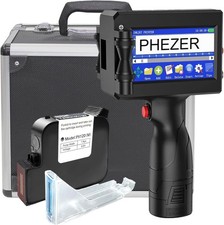 1Inch/25.4Mm Handheld Inkjet Printer with 72Ml Quick Dry Ink Cartridge, Portable