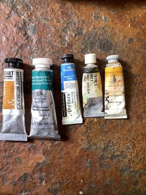 winsor newton cobalt green deep lefranc & bürger holbein restposten professional