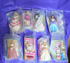 McDonald's Happy Meal Toys Barbie with Hair You Can Style Complete set of 8 1992