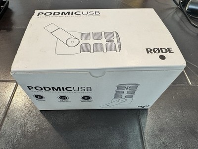 **For PARTS** RODE PodMic USB Broadcast Microphone - Black