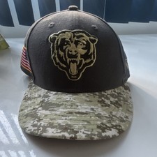 New Era Chicago Bears Daniel Braverman Black Camouflage NFL Football Hat