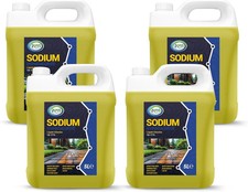 Sodium Hypochlorite 4 X 5 L - High Strength (10% -11%) Brick, Driveway & Patio C