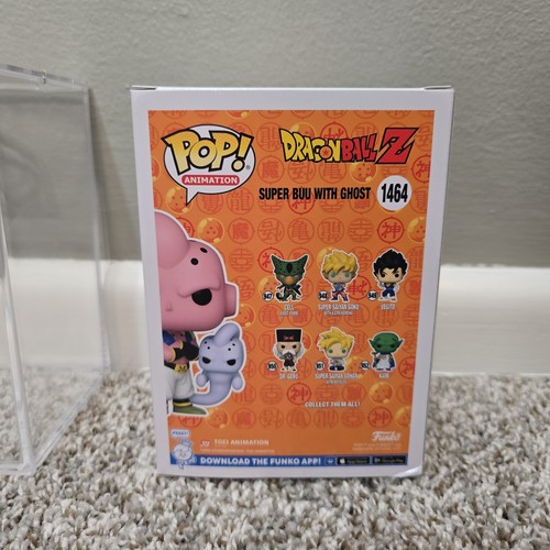 Funko Pop! Dragon Ball Super Buu with Ghost Chase Chalice #1464 W/ Hard Stack - Picture 7 of 10