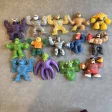 Heroes of Goo Jit Zu Lot of 14 Action Figures Battaxe Pantero Merculok Brawler