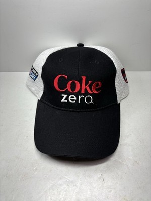 Coca Cola Zero Adjustable Embroidered Baseball Hat Cap Coke Soda Black New