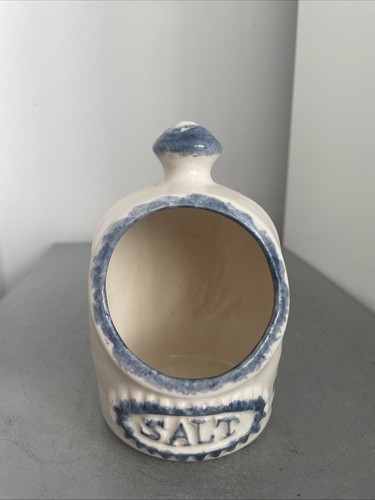 Blau-weißes Salzschwein