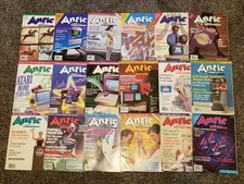 1986-88 Antic Atari / Analog Computing Magazines Computer vtg LOT Collection 80s