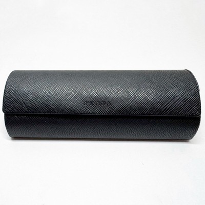 Parda Eyeglass Case with Black Velvet Lining. Prada Sunglass Eyeglass Case + Bundle with eSHADES Luxury  main image 2