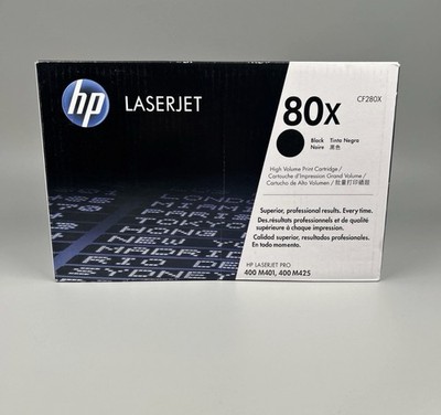 HP 80x High Yield Black Original LaserJet Toner Cartridge, CF280X