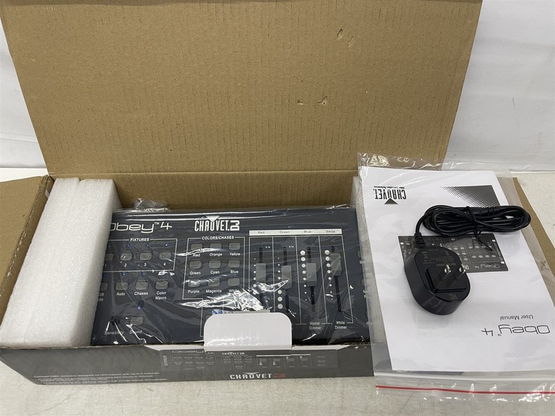 Chauvet DJ Obey 4 4-Channel Compact DMX Controller For LED Fixtures