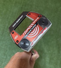 Odyssey Ai-Dual Jailbird Mini DB Mallet Putter 35in Steel New Reverse Taper grp