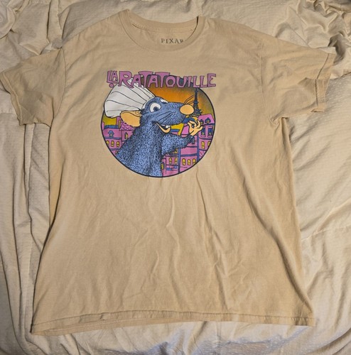 Ratatouille - “La Ratatouille” - Light Brown Pixar/ Disney Shirt - L