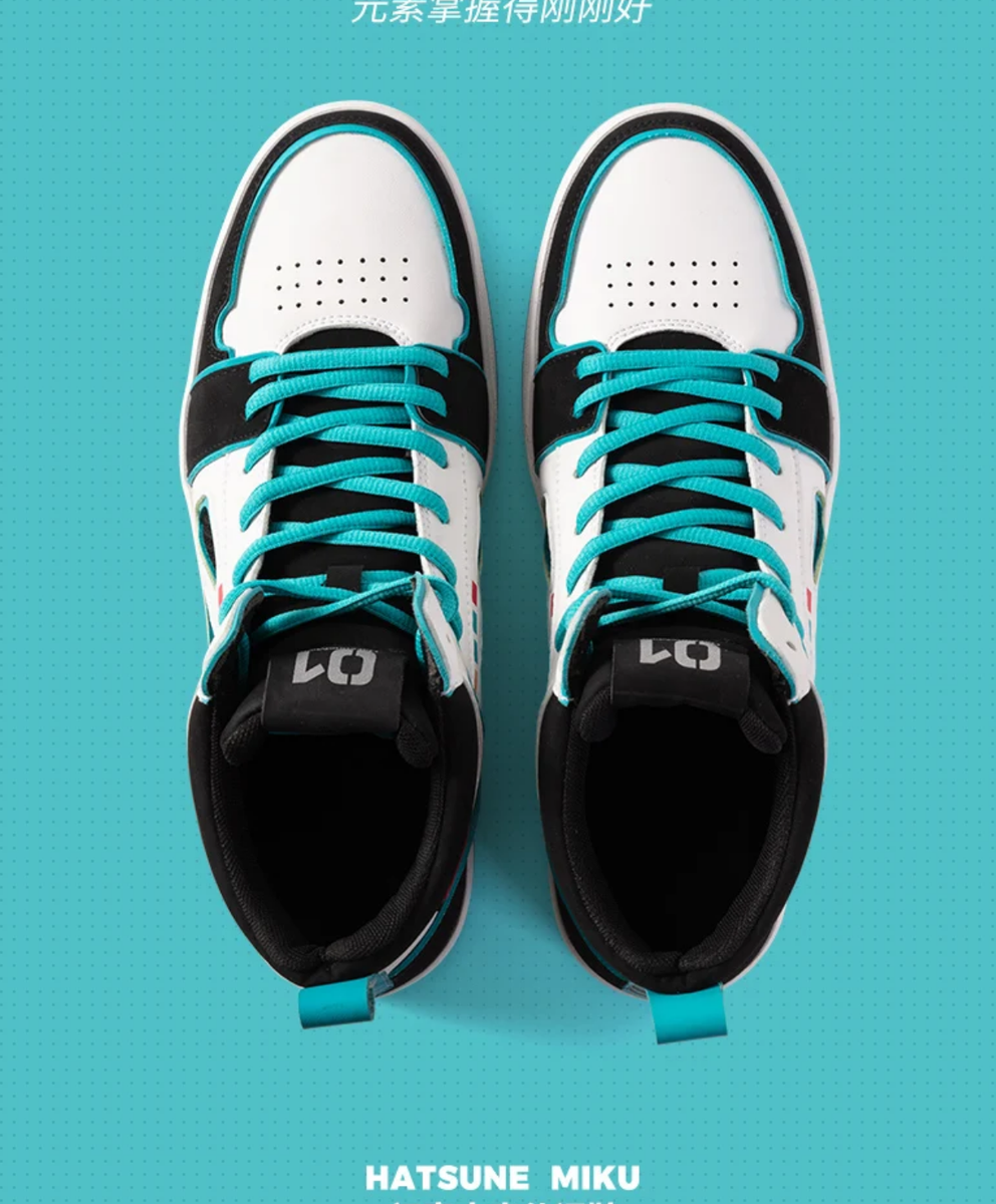 Anime Shoes 3Styles Men's Miku Sneakers Hatsune Women's Cosplay