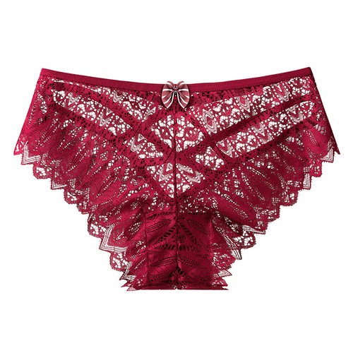 Women Sexy Lace Panties Knickers Lingerie Seamless Underwear G-string Briefs US - Picture 18 of 32