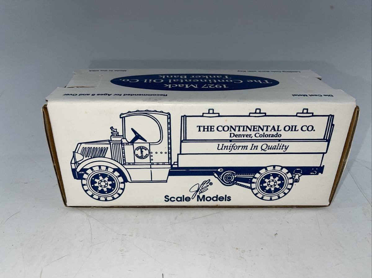 1927 Mack Tanker Truck Bank - ERTL Die Cast Metal The