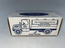 1927 Mack Tanker Truck Bank - ERTL Die Cast Metal The Continental Oil Co.