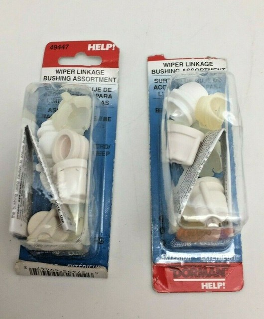 Windshield Wiper Linkage Bushing Dorman 49447 Lot of 2 Sets Minor
