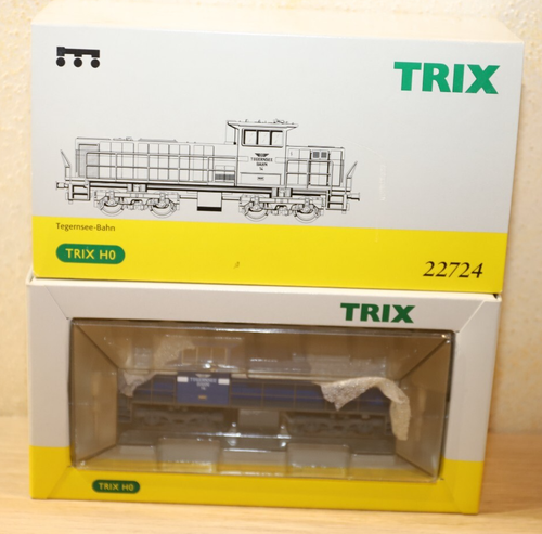 TRIX 22724 MAK DIESELLOK TEGERNSEE-BAHN, 1:87, OVP