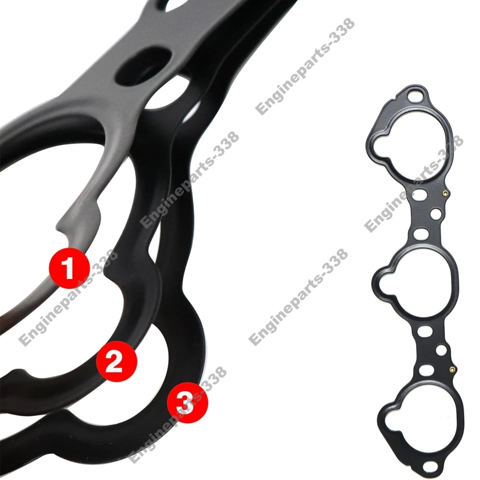 Juego de juntas de culata para Nissan 370Z Infiniti FX37 G37 M37 Q40 Q70 VQ37VHR 3,7 L 13-20 Foto 2 de 4