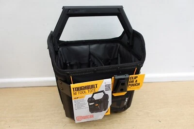 TOUGHBUILT TB CT 82 12 CLIPTECH HARD BODY M TOOL TOTE