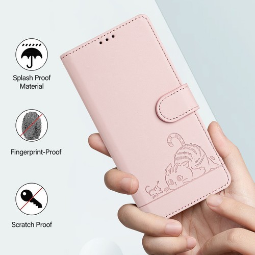 For T-Mobile Revvl 7 Pro Cute Pattern RFID Blocking Slots Crossbody Wallet Case - Picture 58 of 85