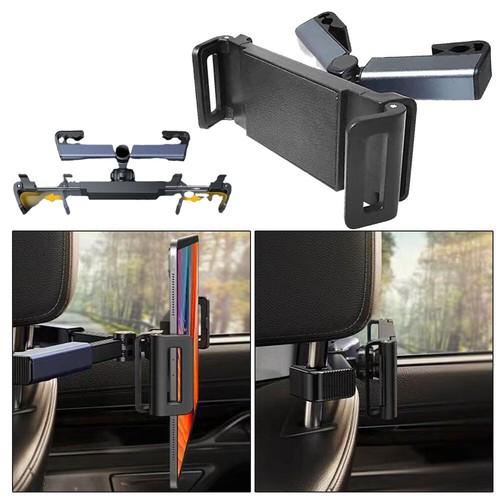 Universal Black Telescopic Car Back Seat Phone Holder Tablet Support Accessories - Foto 4 di 13
