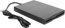 Cuifati Portable USB Floppy Drive for 1.44M 3.5In MF2 HD Floppy Disk 3.5 Inch Ca