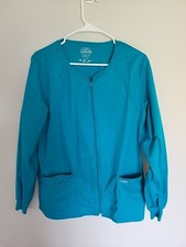 AUTHENTIC CHEROKEE  WORKWEAR CORE STRETCH JACKET WITH POCKETS SIZE MEDIUM