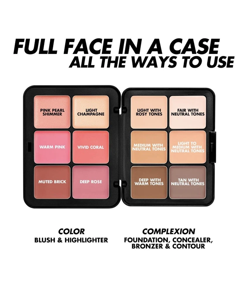 Make  Up For Ever HD Skin Face Essentials Full Face Cream Palette Light/Medium - Image 3 of 4